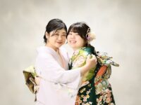 ママ振り　ご家族写真
