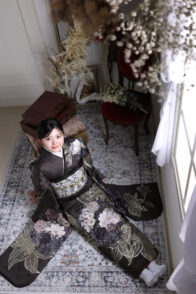 振袖　成人式　写真成人式