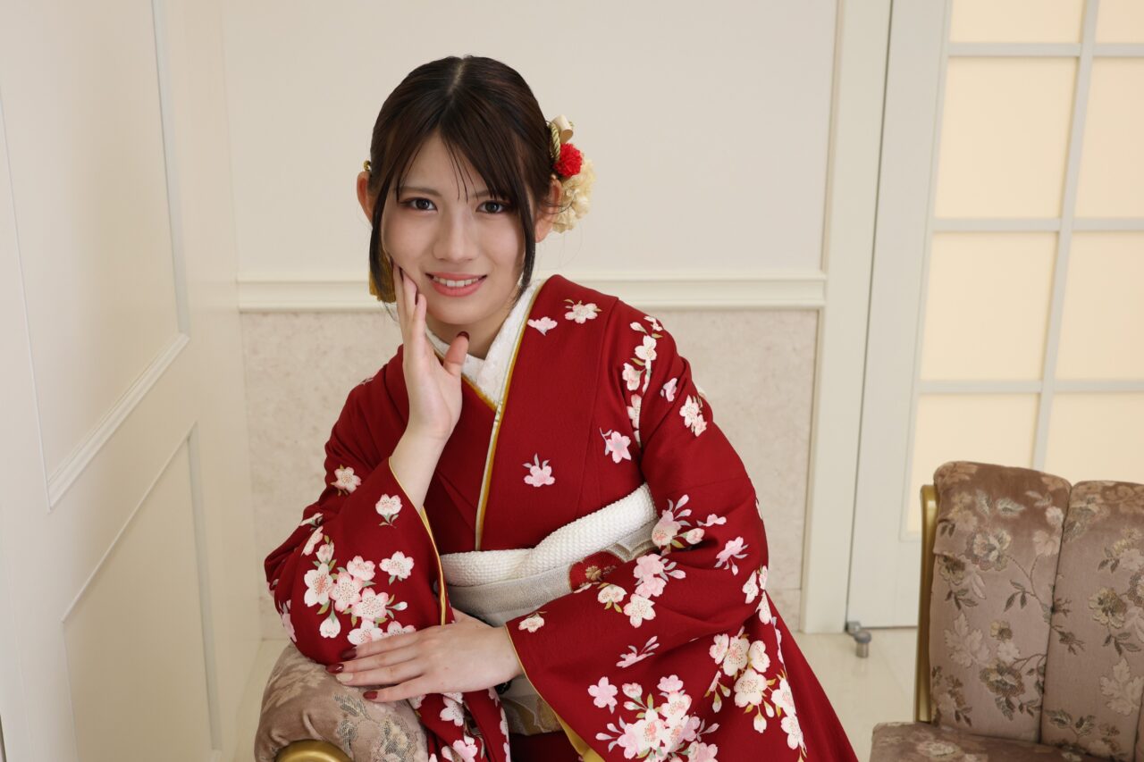 赤
振袖
前撮り