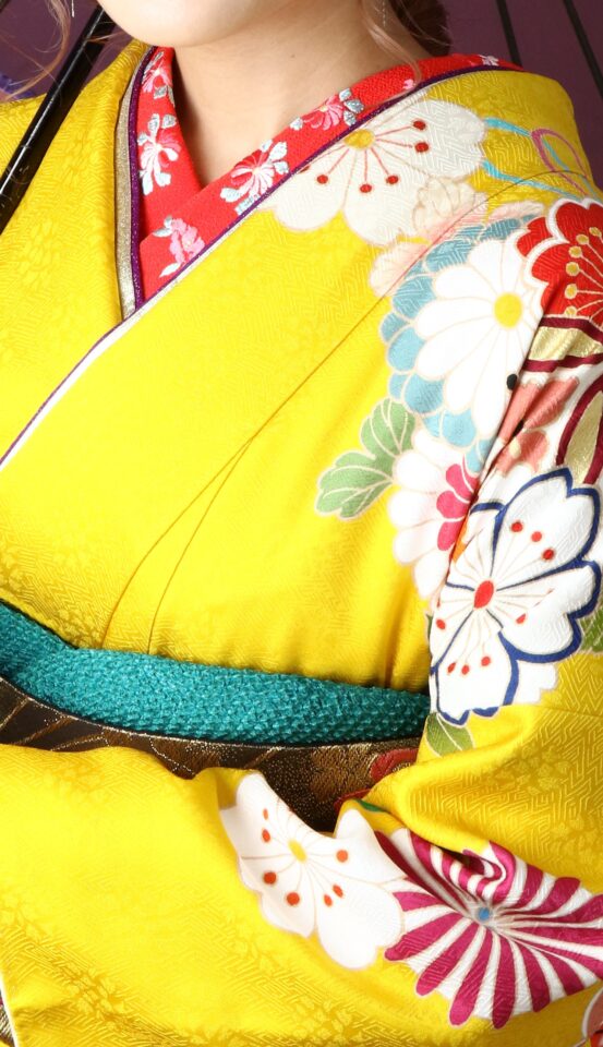 振袖黄色