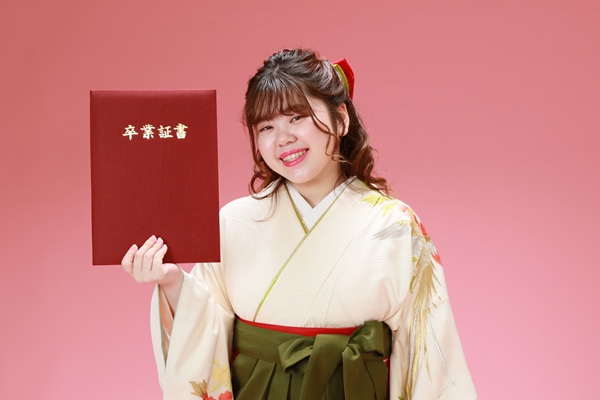 袴 前撮り ハーフアップヘア