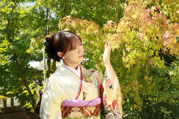 成人式前撮り ロケ撮影