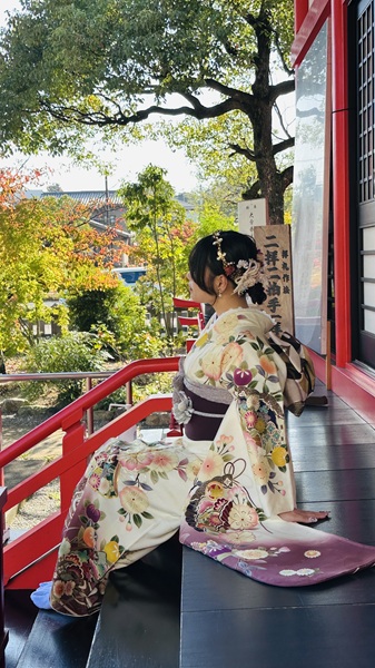 成人式前撮り ロケ撮影 神社