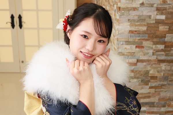 成人式前撮り ショール