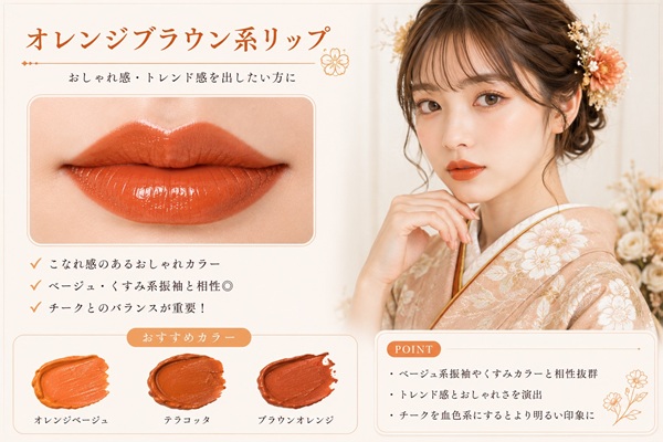 成人式前撮り メイク リップ