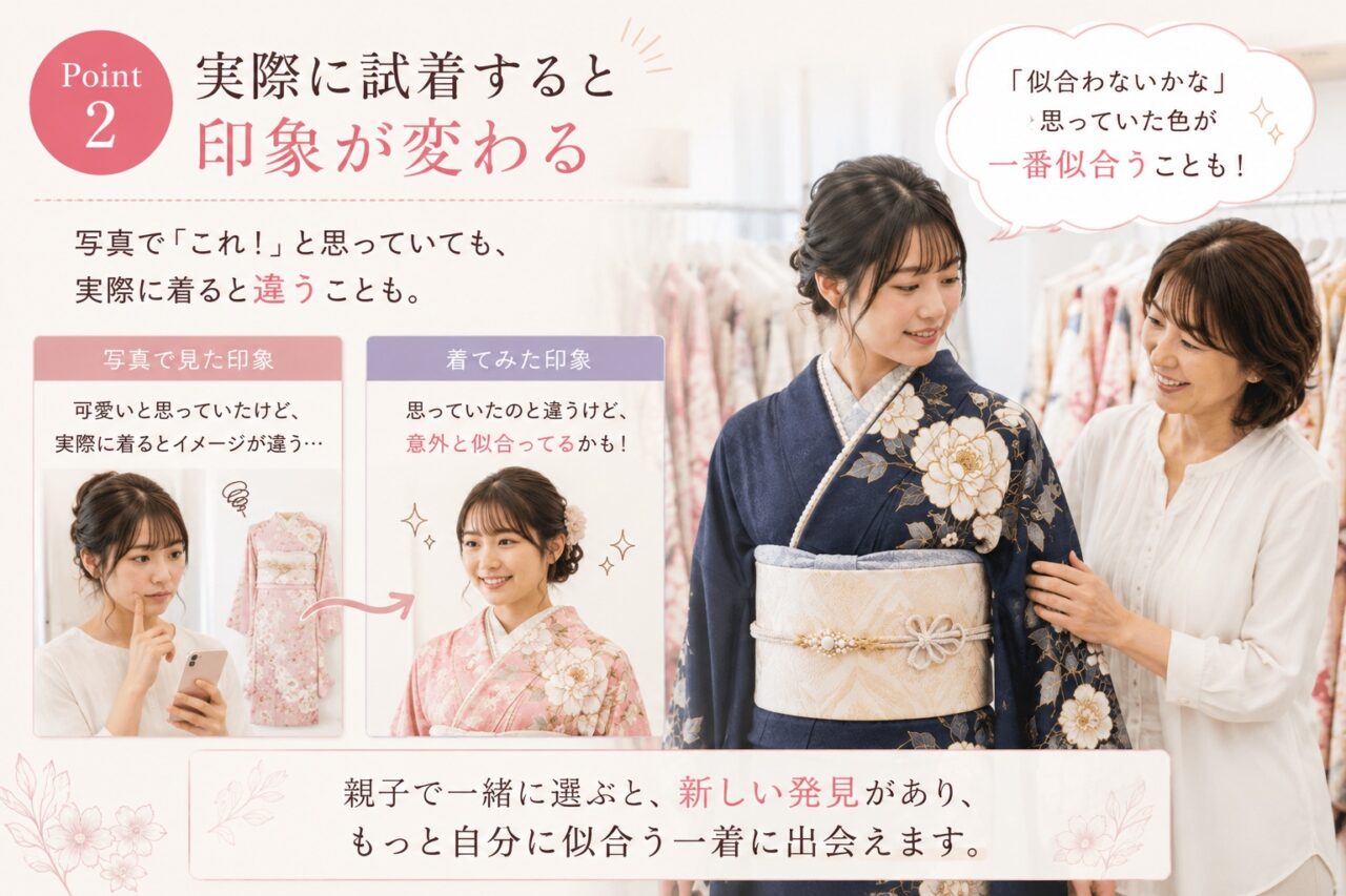 振袖の好きと似合うはイメージ変わる